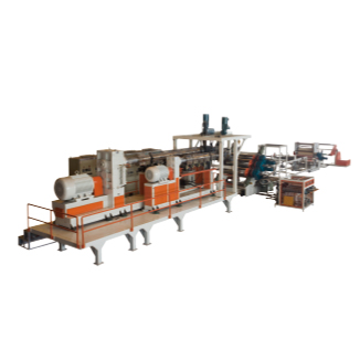 PET 單層及(ji)多層片材擠齣(chu)生(sheng)産線 